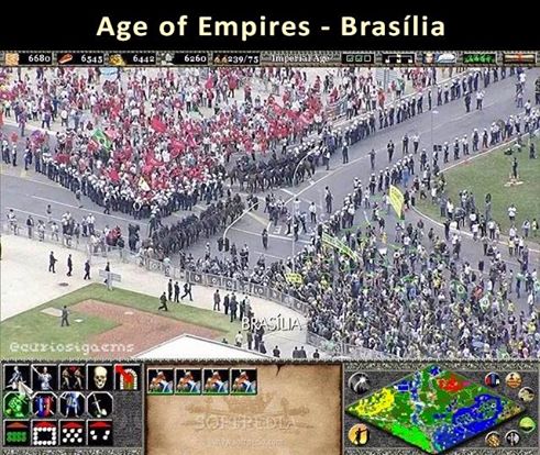 Definam seus inimigos que a batalha se enveredou!