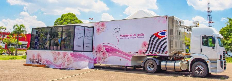 Ourinhos receberá carreta móvel do programa “Mulheres de Peito”
