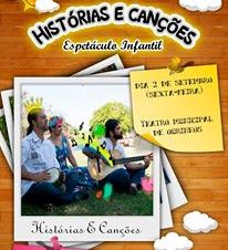 Ourinhenses apresentam “Histórias e Canções” no Teatro Municipal, dia 02 de setembro