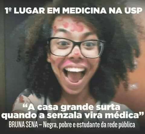 ‘A casa-grande surta quando a senzala vira médica’, diz 1ª colocada em medicina na USP de Ribeirão Preto