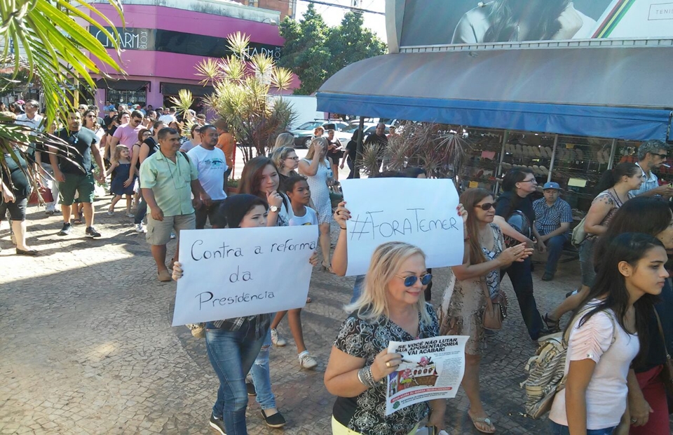 Ourinhos adere a greve nacional e fará manifestação contra reformas nesta sexta, 28, às 08 horas