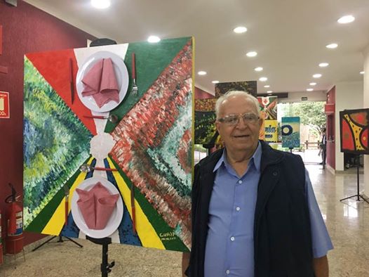Projeto Revivarte do SESI Ourinhos recebe obras de arte inéditas do artista Curia