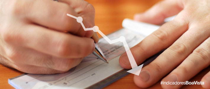 Percentual de cheques devolvidos atinge o menor nível desde 2014, segundo Boa Vista SCPC
