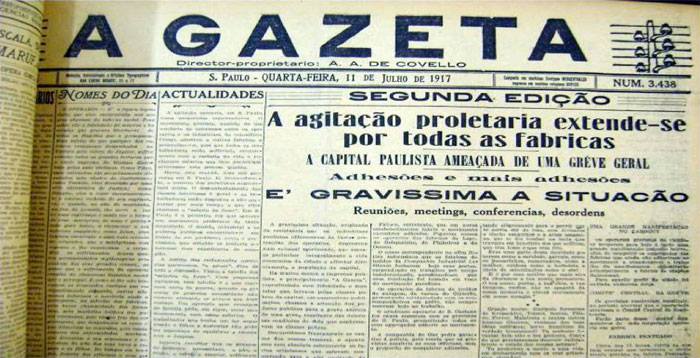 Greve Geral de 1917: 100 anos depois
