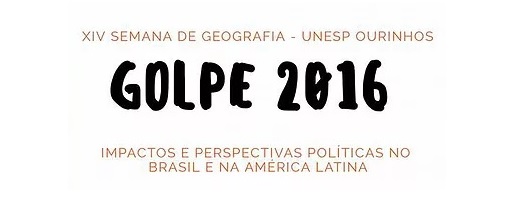 XIV Semana de Geografia da UNESP Ourinhos é adiada