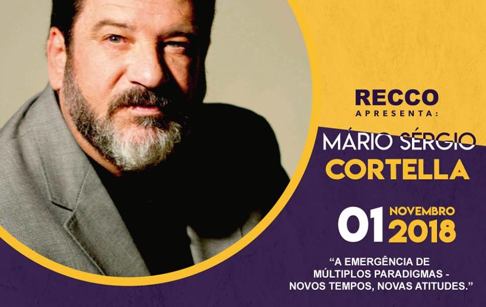 Ação da RECCO traz Mário Sérgio Cortella para Ourinhos