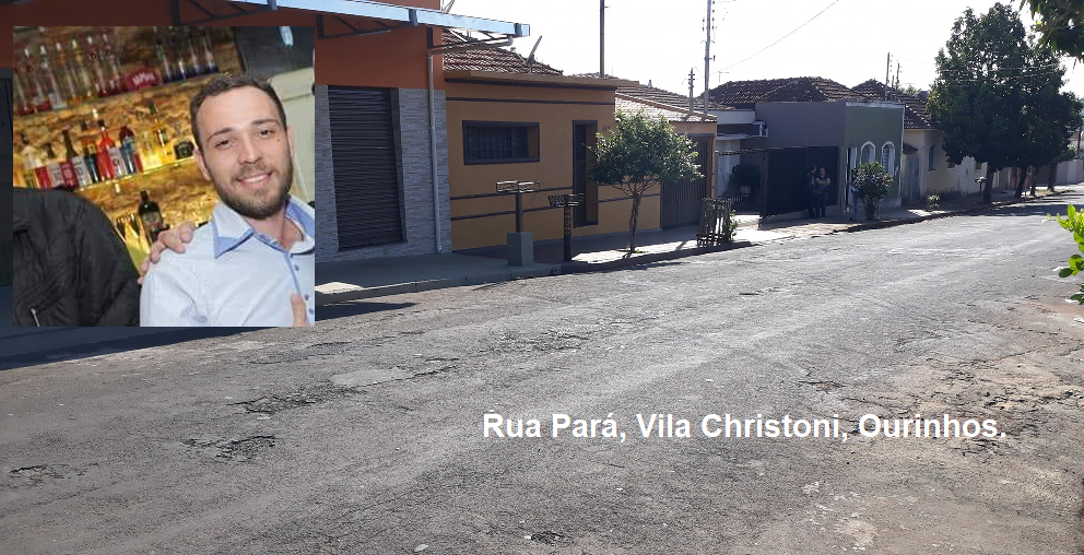 Em Ourinhos, homem é perseguido por motociclista e assassinado a tiros enquanto dirigia