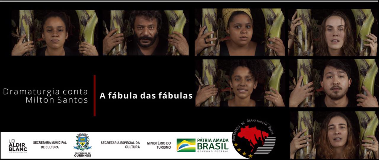 “Dramaturgia Cuenta Milton Santos – A Fabula das Fabulas” de Dramaturgia Rural
