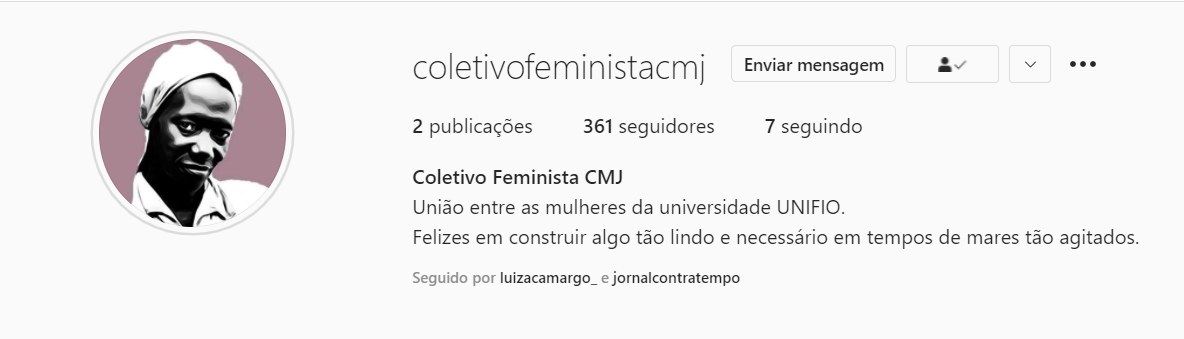 Coletivo Feminista Carolina Maria de Jesus: reação no meio acadêmico às falas que culpabilizam vítimas