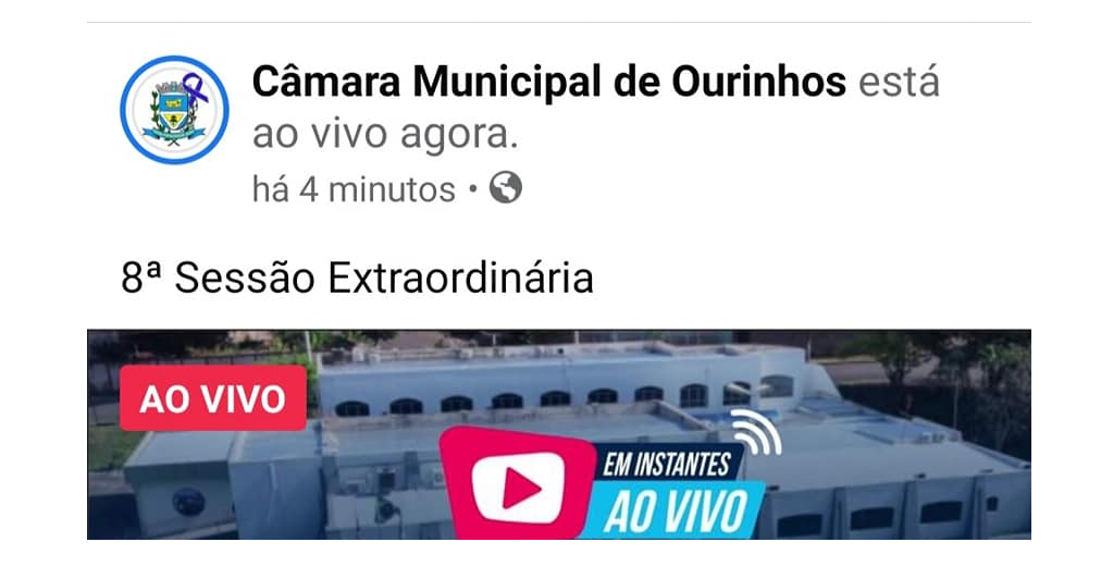 Câmara de Ourinhos realiza sessão de última hora para votar PLs que interferem nos direitos dos servidores municipais