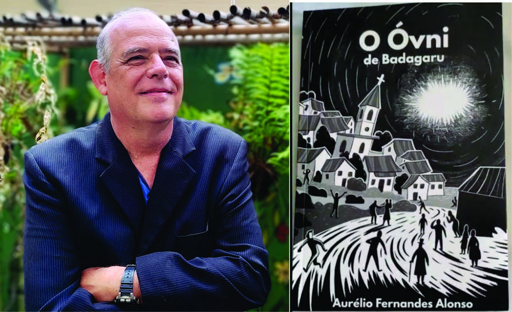Jornalista ourinhense Aurélio Alonso lança seu 1º livro “O Óvni de Badagaru”