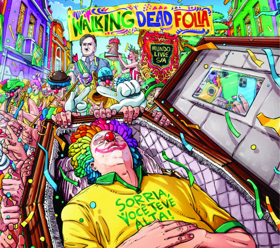 Capa e disco novo da Mundo Livre S/A já nascem antológicos