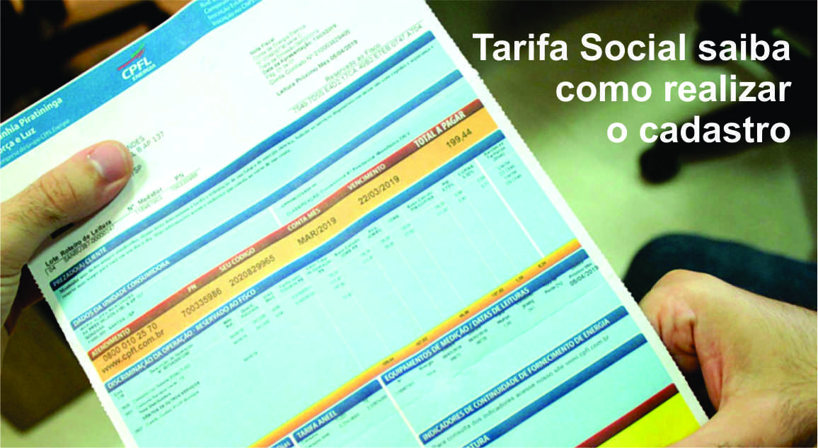 Conta de Luz: Cadastro na Tarifa Social dá direito a desconto de até 65%