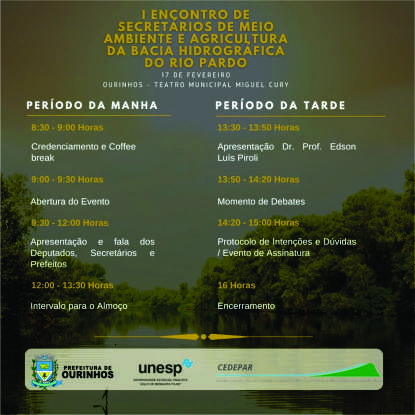 Ourinhos sediará 1º Encontro de Secretários de Meio Ambiente e Agricultura
