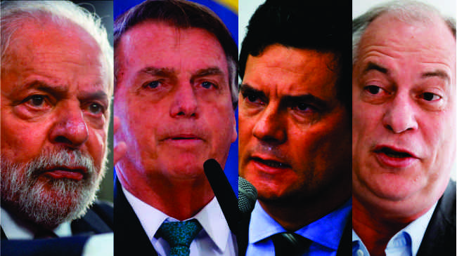 Nova Pesquisa Quaest: Lula tem 45%; Bolsonaro, 23%; Moro e Ciro, 7%