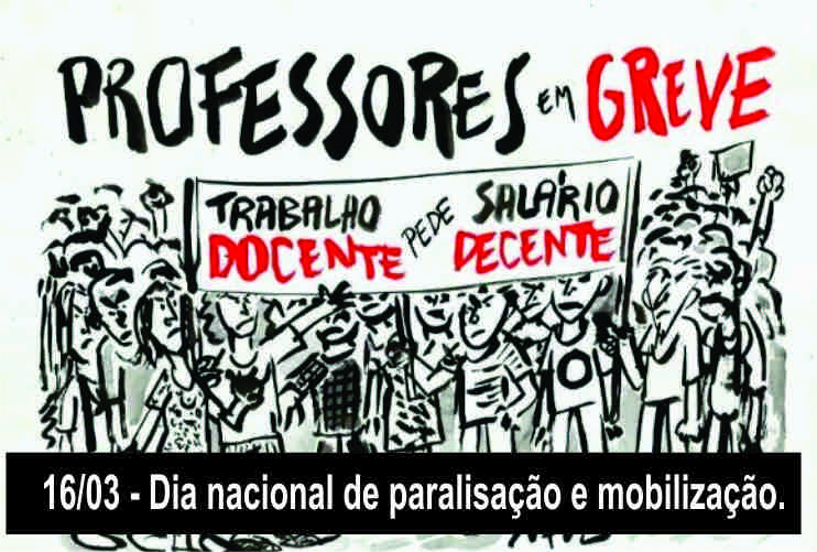 Professores prometem greve nacional em março