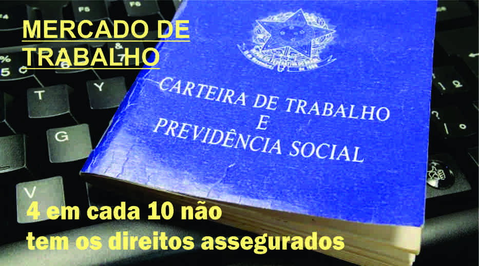 Informalidade chega a 40,4% no trimestre até janeiro de 2022