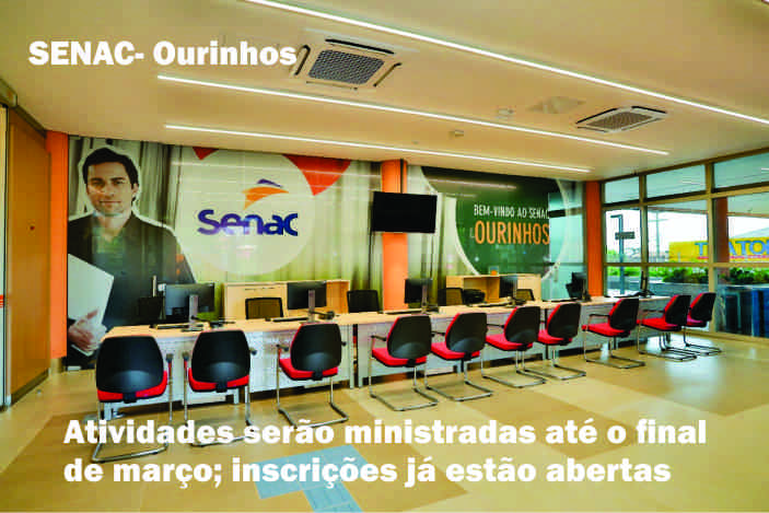 Oficinas gratuitas são atração no Senac Ourinhos