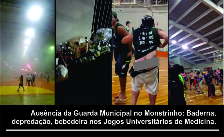 Civilidade: Estudantes de medicina barbarizam em Ourinhos (vídeo)