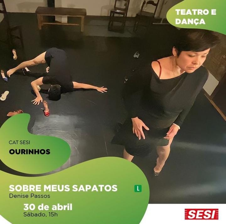SESI apresenta neste sábado (30) o espetáculo de dança “Sobre meus sapatos”