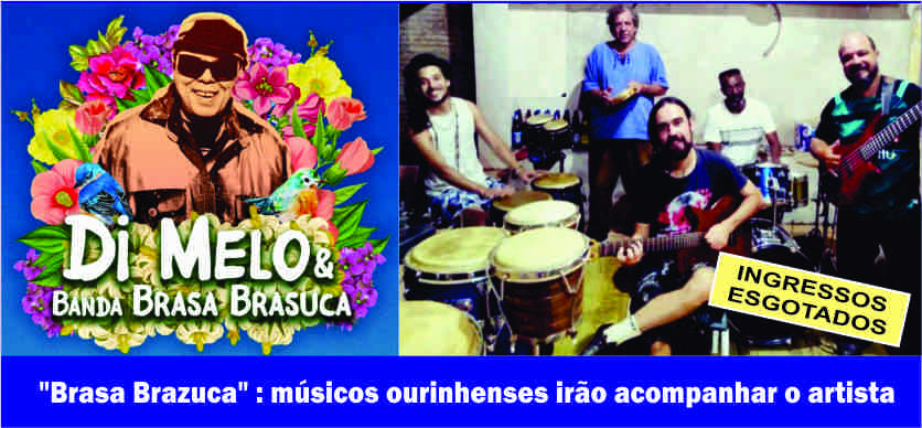 Ícone da “Black Music” nacional compositor Di Melo faz show em Ourinhos neste sábado