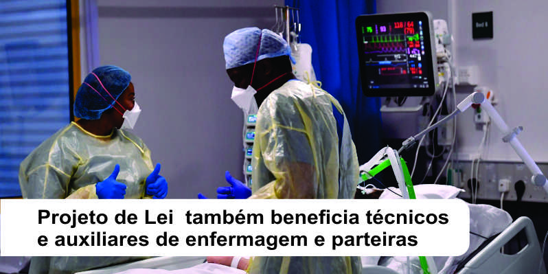 Câmara aprova piso salarial de R$ 4.750 para enfermeiros