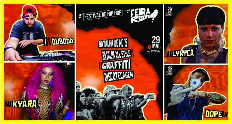 12ª Feira da Rua agita Movimento Hip Hop de Ourinhos dia 29