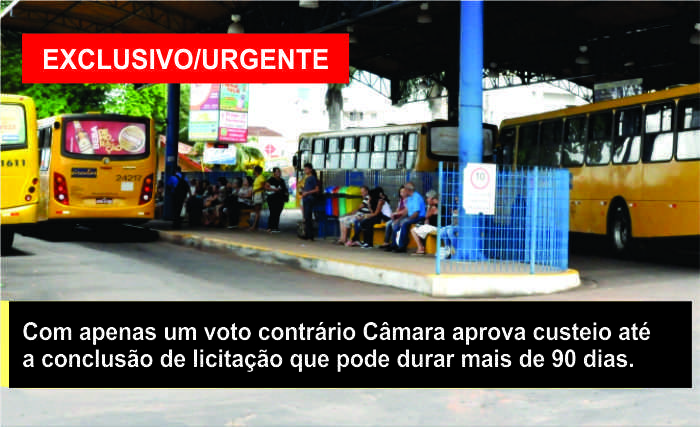 Com redução de horários dos ônibus CCO terá subsidio de 400 mil mensais