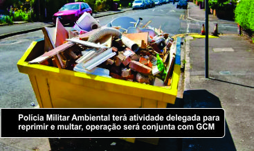 Sem criar Ecopontos prefeitura irá multar quem descartar entulhos irregularmente