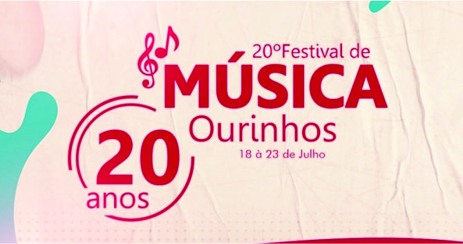 Festival de Musica de Ourinhos 2022 começa na 2ª feira dia 18.