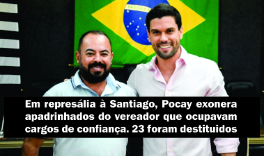 Santiago rompe com Pocay e ameaça com CPI da Coleta de Lixo
