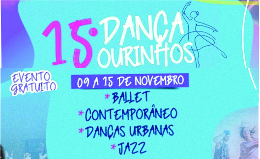 Festival 15º Dança Ourinhos começa sábado dia 12; veja a programação