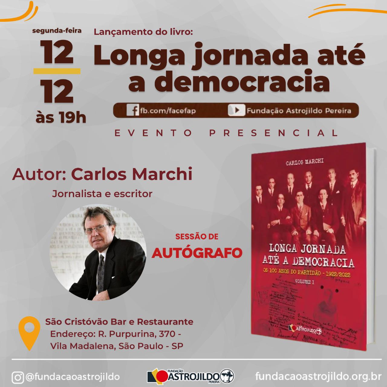 Lançamento de livro