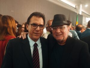 Toninho com Luiz Marinho, ministro do trabalho