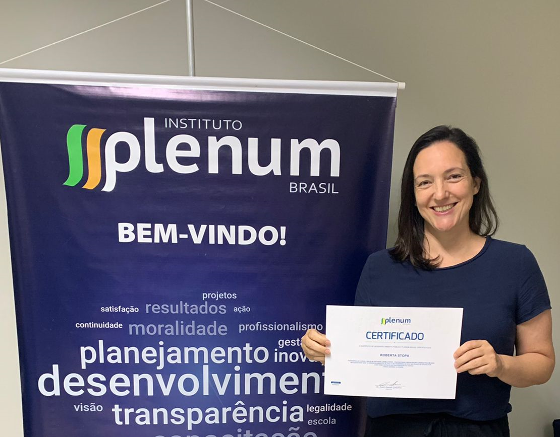Vereadora Roberta Stopa, do Mandato Coletivo Enfrente, participou de eventos e conversas com deputados federais em Brasília