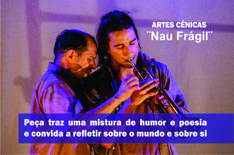 Espetáculo Nau Frágil, do Barracão Teatro de Campinas, tem apresentação gratuita no Teatro Municipal