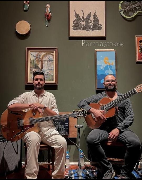 Conheça o trabalho dos músicos do Duo Correnteza, de Ourinhos