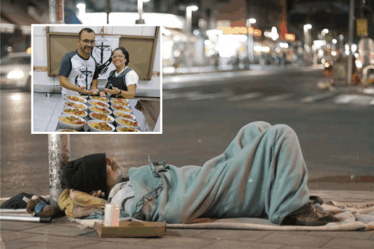 “Missão Sendo Um” comemora três anos distribuindo marmitas à moradores de rua