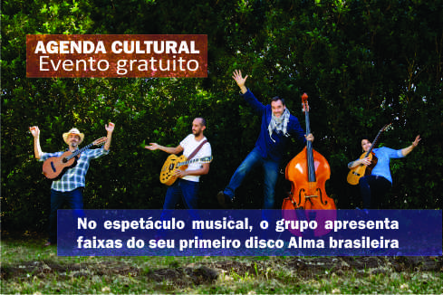 Show “Enredando por todos os cantos” será domingo (16/04) na Casa dos Ingleses