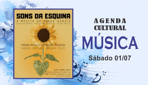 Show: ” Sons de Minas – Tributo à música de Milton Nascimento, Lô Borges, Nelson ângelo”