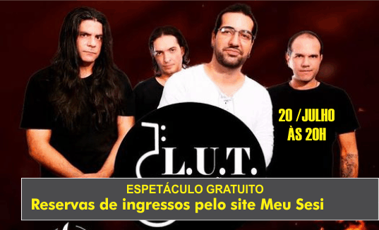 CAT Sesi Ourinhos terá show com banda L.U.T, Legião Urbana Tributo