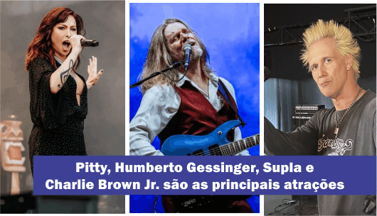 Festival Rock In Rio Pardo começa nesta 6ª feira e vai até domingo