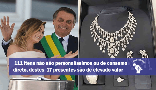 Bolsonaro ficou irregularmente com 128 presentes, diz auditoria do TCU