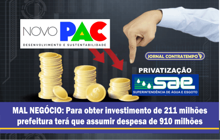 Desprezando oportunidade e vantagens do Novo PAC Lucas Pocay insiste em acabar com SAE