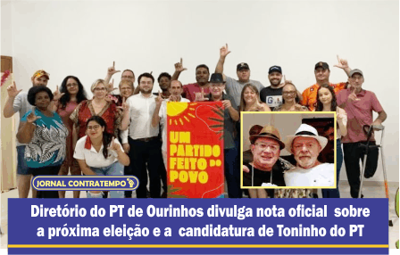 Nota Oficial do Partido dos Trabalhadores de Ourinhos