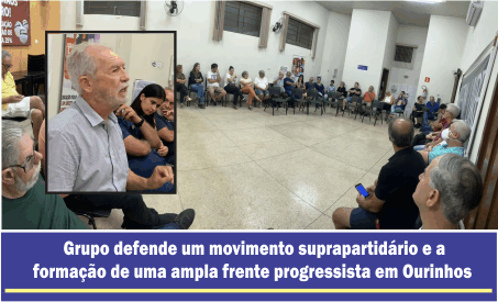 Lideranças de vários partidos e da sociedade ourinhense manifestam apoio à pré-candidatura do Dr. Mário Ferreira à prefeitura 