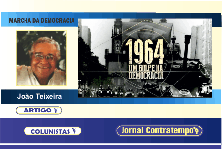 Artigo: Juiz de Fora promove hoje a Marcha da Democracia para virar a chave da História Por João Teixeira