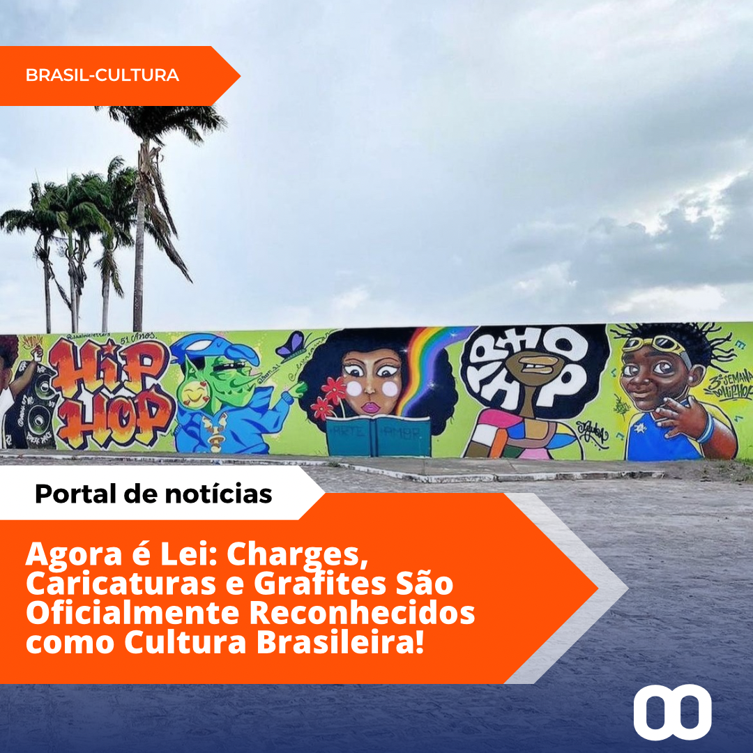 Presidente Lula sanciona lei que reconhece o graffiti como manifestação cultural brasileira.