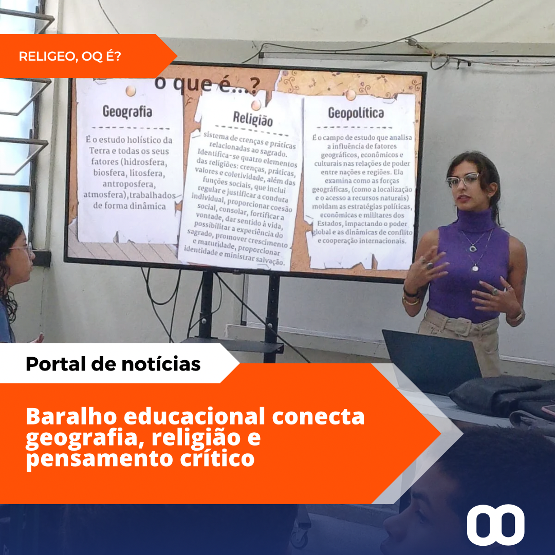 Baralho une religião e geopolítica em sala de aula no ensino médio