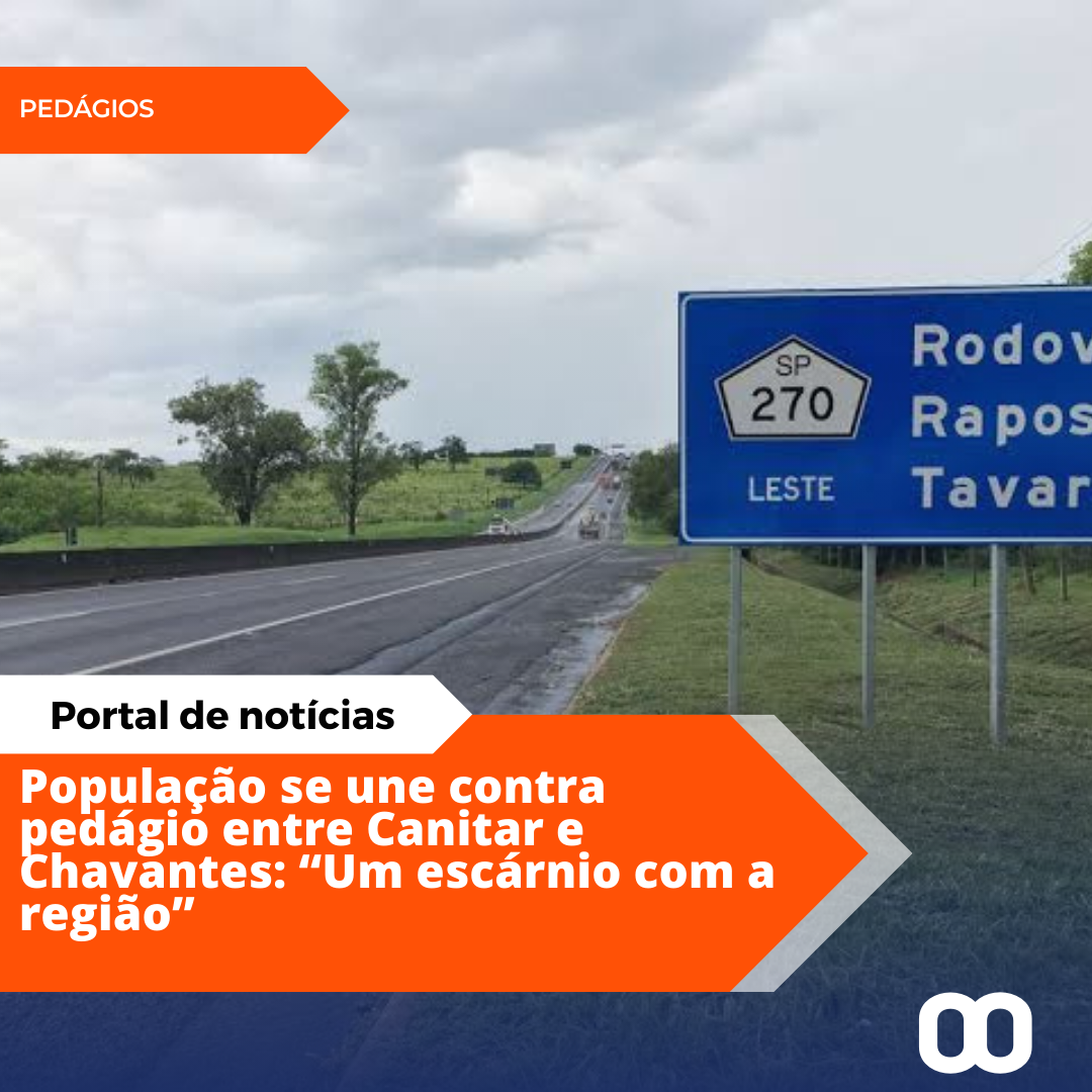 Mobilização Popular contra o pedágio entre Canitar e Chavantes